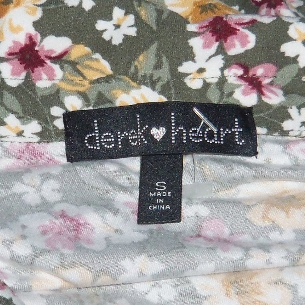 S Derek Heart Floral Button Down Dress - NWOT - Picture 2 of 5